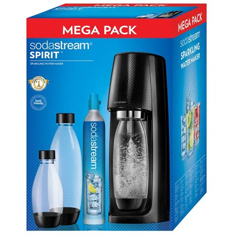 Sodastream Spirit Sodavandsmaskine Megapack Elgiganten