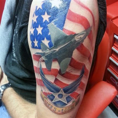 63 Cool Air Force Tattoos for Men