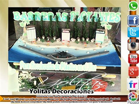 Yolitas Decoraciones Maqueta De Barrera Flotante