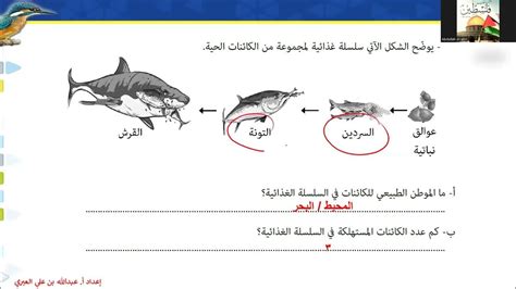 مراجعة شاملة للوحدة الثانية العلوم للصف السادس الفصل الدراسي الاول