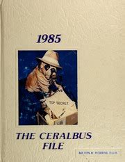 Burbank High School - Ceralbus Yearbook (Burbank, CA), Covers 1 - 15