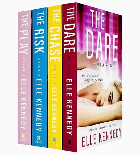 Briar U Series 4 Books Collection Set By Elle Kennedy The Chase The