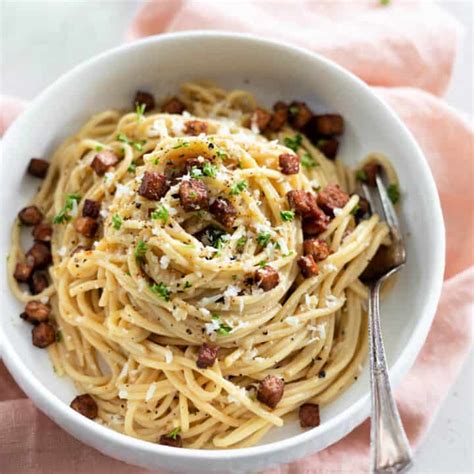 Vegan Carbonara Vegan Huggs