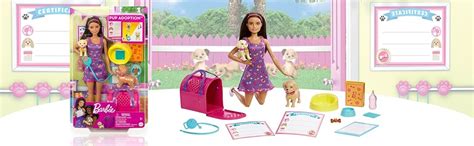 Barbie Set De Juego Adopta Un Perrito Latina Para Ni As De A Os En Adelante Amazon Mx