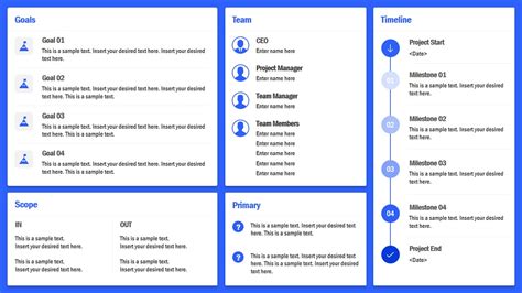 Project Charter PowerPoint Template - SlideModel