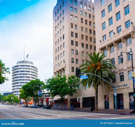 Famous Hollywood Capitol Records Editorial Photography Image Of