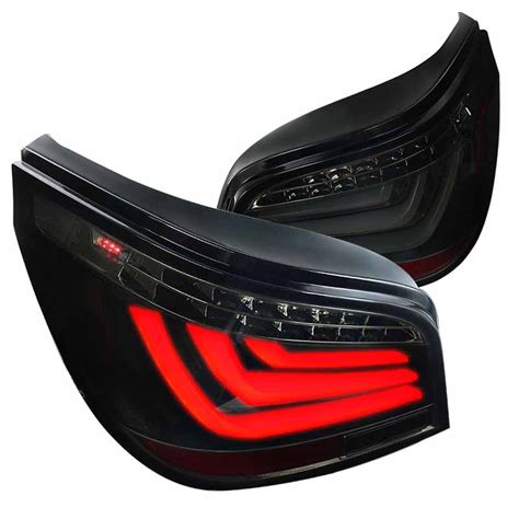 Spec D Tuning LED Bar Tail Lights For 2008 2010 BMW E60 5 Series 528i