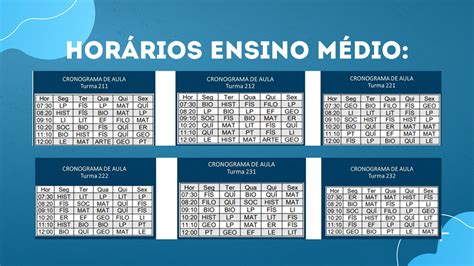 GRADE DE HORÁRIOS 2021