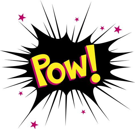 Download Pow Png Superhero - Clip Art Transparent Png (#5319731 ...