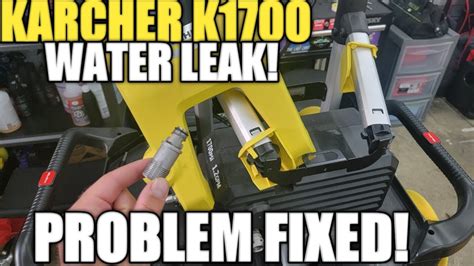 Karcher K Pressure Washer Leaking Water What I Did To Fix It