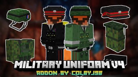 Minecraft Pe Military Mod 3d Military Uniforms V4 Minecraft Pe