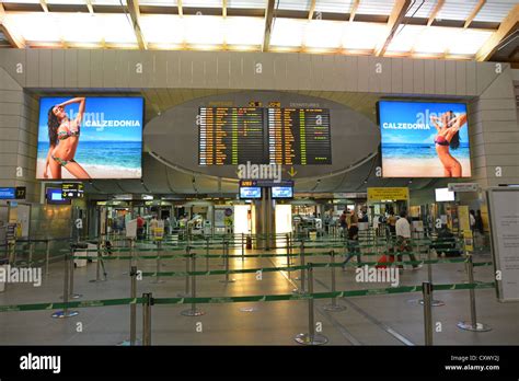 Departures entrance at Venice Marco Polo Airport, Venice, Venice Stock ...