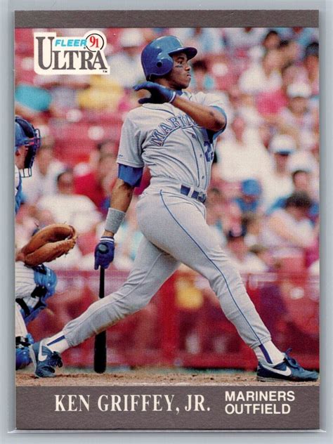 Fleer Ultra Ken Griffey Jr Hof Nm Mt Texcards Ebay