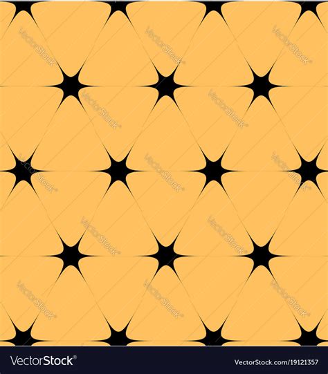 Geometric pattern yellow star Royalty Free Vector Image