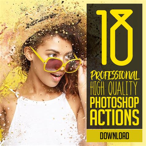 Professional Photoshop Actions Photography Graphic Design Junction