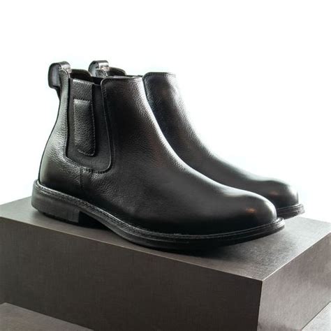 Bota Masculina Faway Chelsea Whisky Faway Handmade Shoes