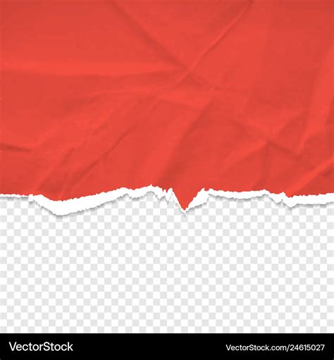 This Is A Red Torn Paper Background Royalty Free Vector