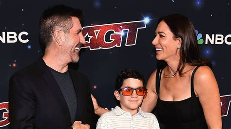 Simon Cowell's son Eric, 9, looks so different for rare red carpet appearance with Lauren ...