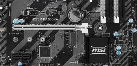 MSI H270 PC Mate, B250 PC Mate, H270M Bazooka, B250M Bazooka, B250M Pro ...