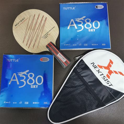 Promo Bat Pingpong Carbon Plus Karet Donic Kombinasi Karet China Set