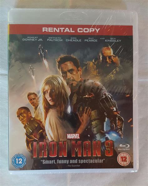 Iron Man 3 Blu Ray Amazon Co Uk Robert Downey Jr Guy Pearce