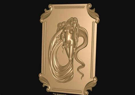 D Naked Woman Relief Model D Stl Drawing Files For Cnc Machine D