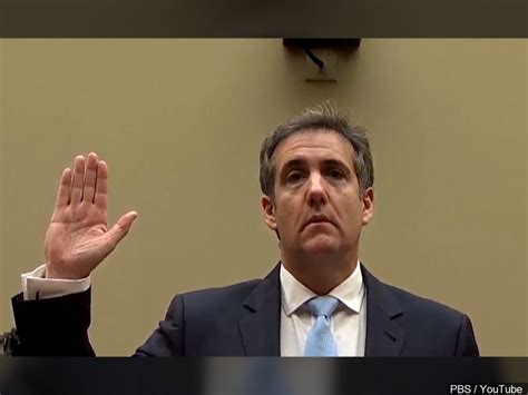 Michael Cohen Testifies In Televised Hearing