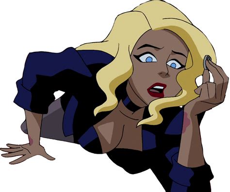 Black Canary Dcau Vector 6 By Mrtoonlover83 On Deviantart