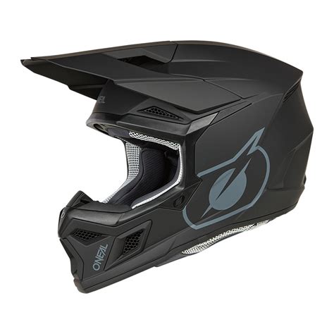 O Neal Srs Youth Solid Helm Schwarz Matt On Offroad Helme