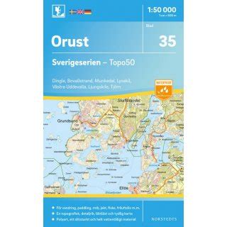 Orust Schweden Norstedts Topo Landkartenschropp De Online Shop