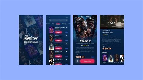 Watch Movie App Figma Template Ui Free