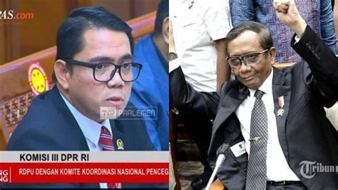 Mahfud MD Vs DPR Panas Saling Ancam Dengan Arteria Dahlan Siapa Ia