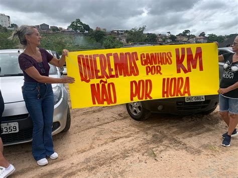 Motoristas De Aplicativos Protestam Contra A Plp Em S O Jos