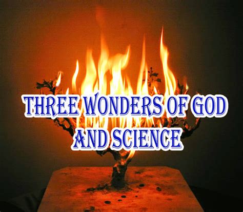 The Pentecostal Mission Messages Three Wonders Of God And Science Bro
