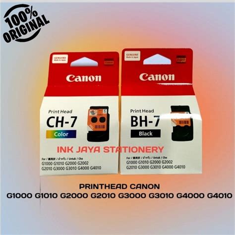 Jual Original Printhead Canon Bh Black Canon Ch Colour Shopee