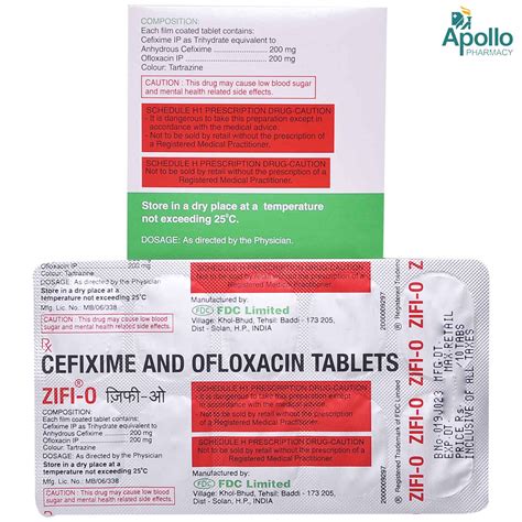 Zifi O Tablet S Price Uses Side Effects Composition Apollo Pharmacy