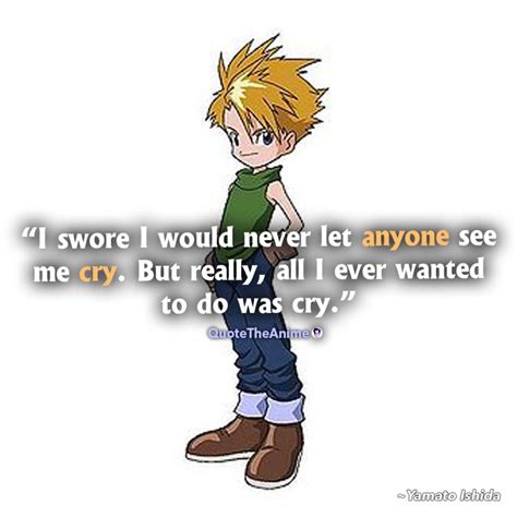 Digimon On Twitter Digimon Adventure Matt Yamato Ishida Quote