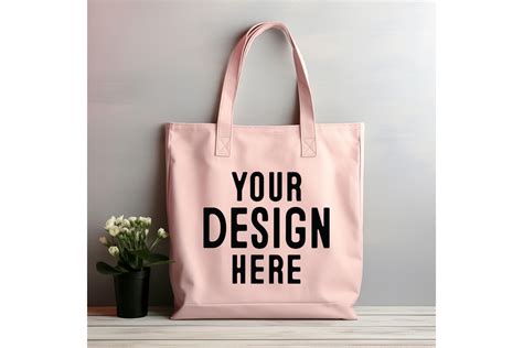 Pink Tote Bag Mockup Graphic By Bestmockupstore · Creative Fabrica