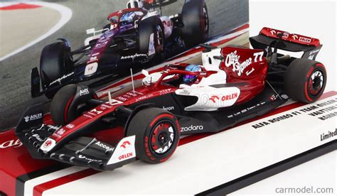 ALFA ROMEO F1 C42 TEAM ORLEN RACING N 77 6th BAHRAIN GP 2022