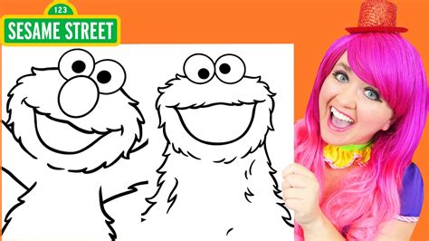 Coloring Sesame Street Crayons Youtube