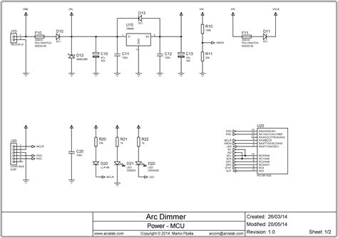 Arcs Lab Blog Archive Arc Dimmer Schematic