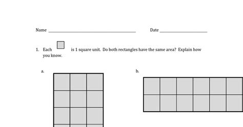 Eureka Math Quiz Grade 3 Module 4 Topic A Eureka Math Math Lesson