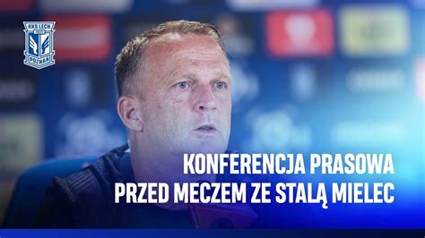 KONFERENCJA PRASOWA Trener John van den Brom przed meczem ze Stalą