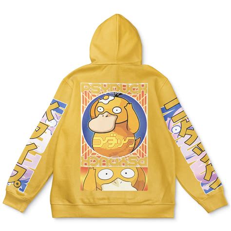 Psyduck Pokemon Streetwear Hoodie Anime Ape