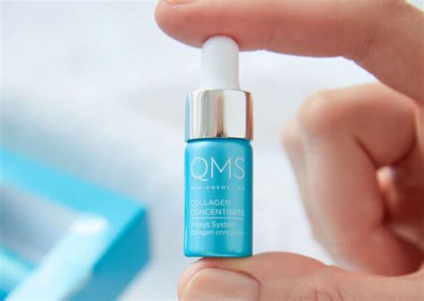 Treating The Face To The Qms Medicosmetics Collagen Concentrate Day