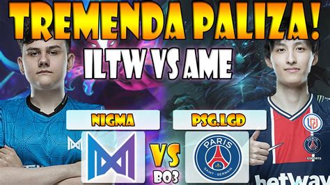 NIGMA VS PSG LGD BO3 GAME 1 MIRACLE VS NOTHING WEPLAY ANIMAJOR DOTA