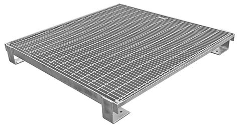 Special Close Mesh Heel Proof Trench Drain Grates Steel Galvanized