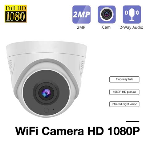 HD 1080P IP Kamera Kapal Ev G Venlik WiFi Dome Monit R Web Kameras