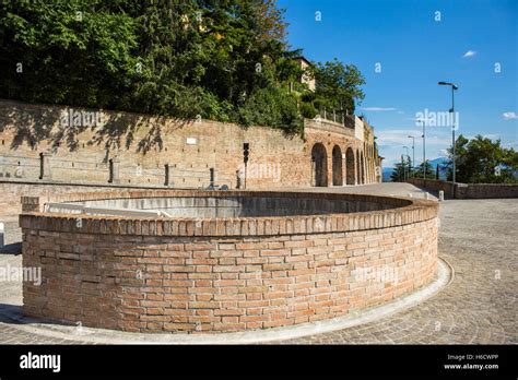 Circular Wall At The Gate Of Urbino Marche Italy Stock Photo Alamy