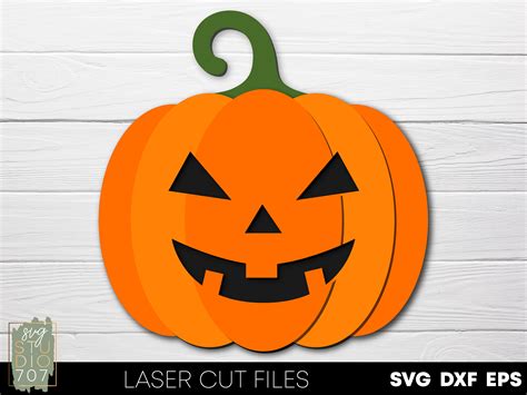 Halloween Pumpkin Svg Laser Cut Files Jack O Lantern Svg Etsy Australia